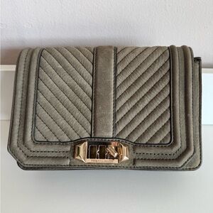 Rebecca Minkoff quilted crossbody gold hardware